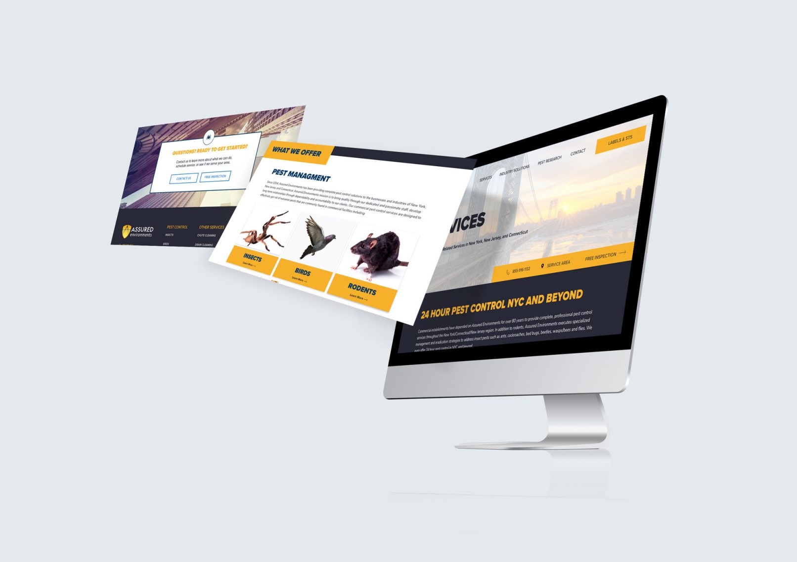assured service page examples