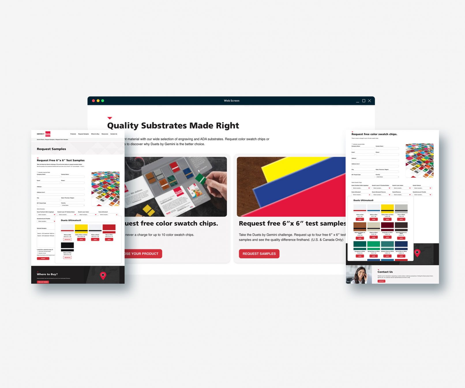 showcase of form complexity